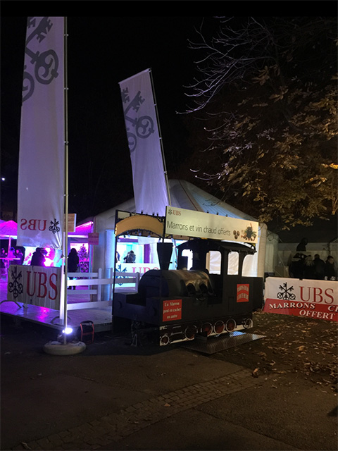 Location locomotive à marrons et vin chaud - Réussir vos événements